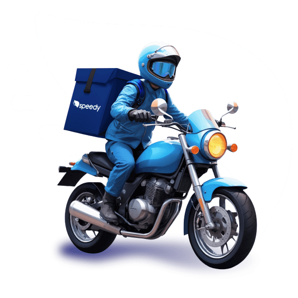 Repartidor motocicleta